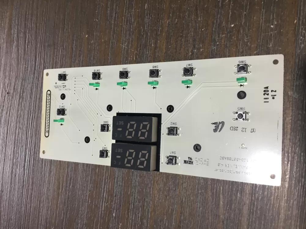 GE SMW250-15P Refrigerator Main Control Board AZ52144 | NR1872