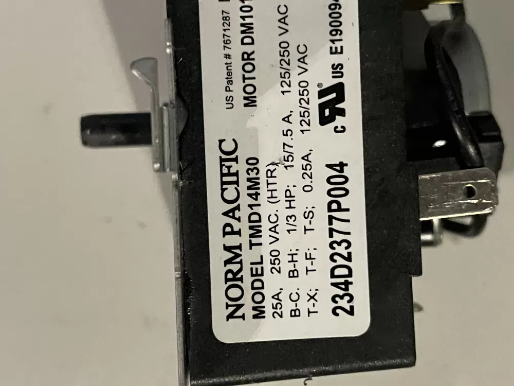 GE TMD14M30 234D2377P004 Dryer Timer AZ34566 | Wm72