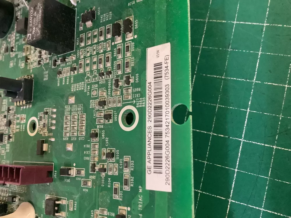 GE WH22X36498 290D2226G004 Washer Control Board AZ211874 | NR1782