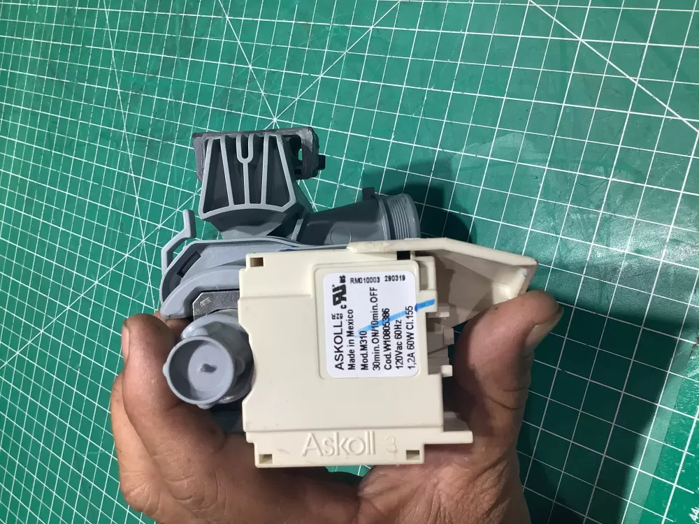 Amana  Kenmore  Whirlpool W10805386 W10879262 W11521435 W11612326 Dishwasher Pump Motor