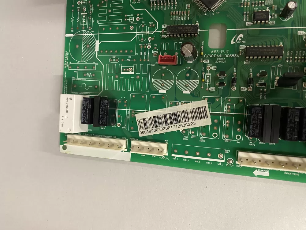 Samsung DA92 00233D DA9200233D Refrigerator Control Board AZ226370 | BK1923