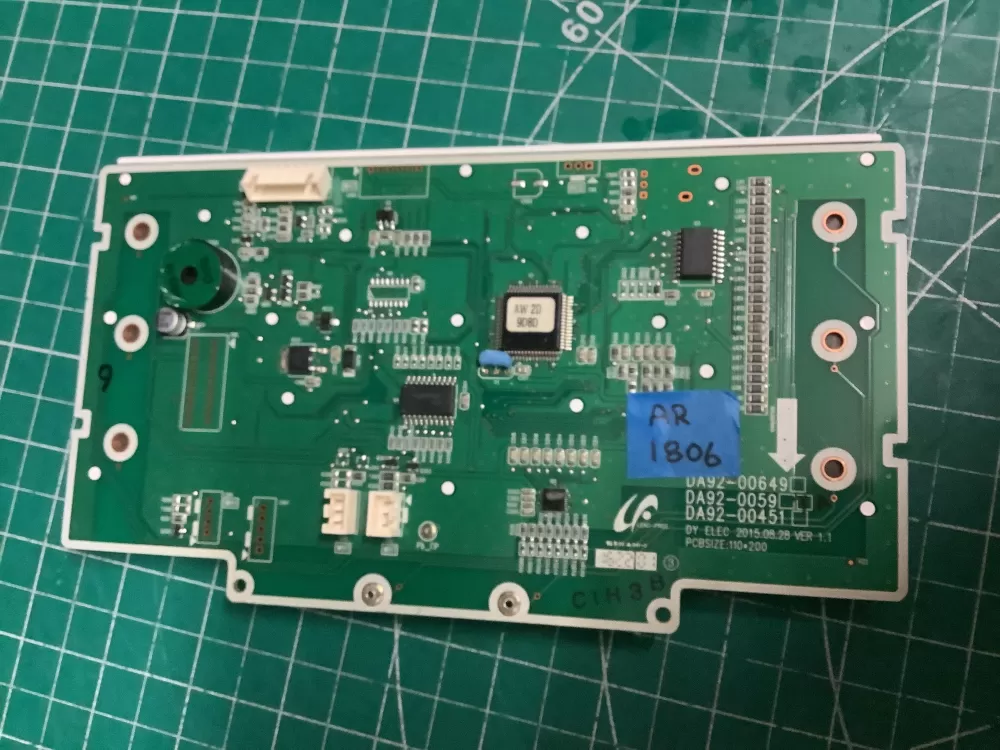 Samsung DA92 00591A DA94 02663A Refrigerator Control Board AZ201111 | AR1806