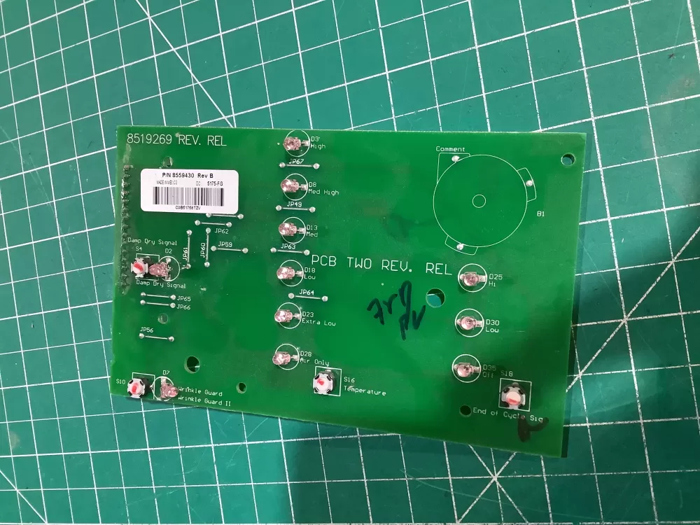 Whirlpool Kenmore 8519269 Dryer Control Board Rev AZ148669 | NR2488