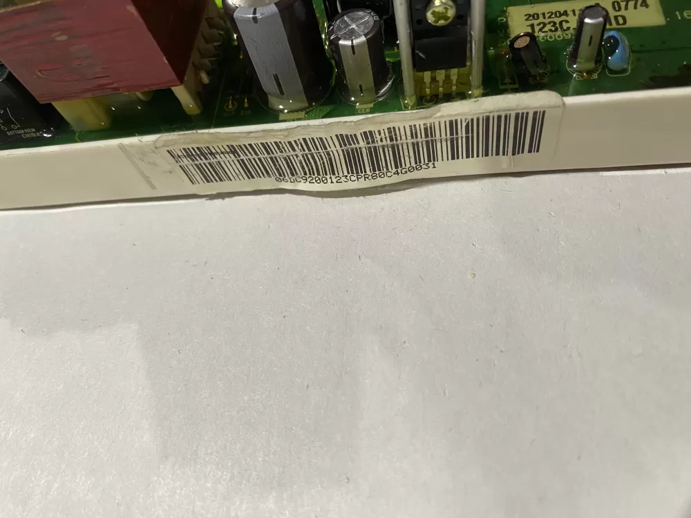 Samsung DC92-00123C AP4559425 Dryer Control Board AZ183856 | BK2713