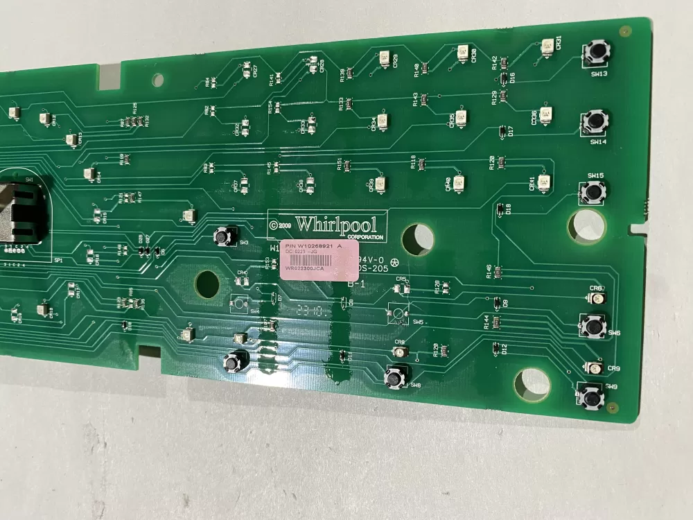 Whirlpool W10218921 Washer Control Board AZ141070 | BK2385
