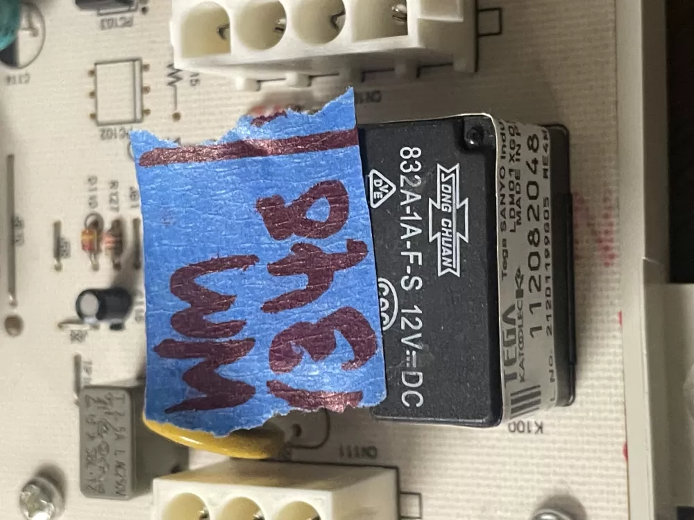 GE 212D1199G01 212D1201P001 212D1199G05 Dryer Control Board AZ45143 | Wmv348