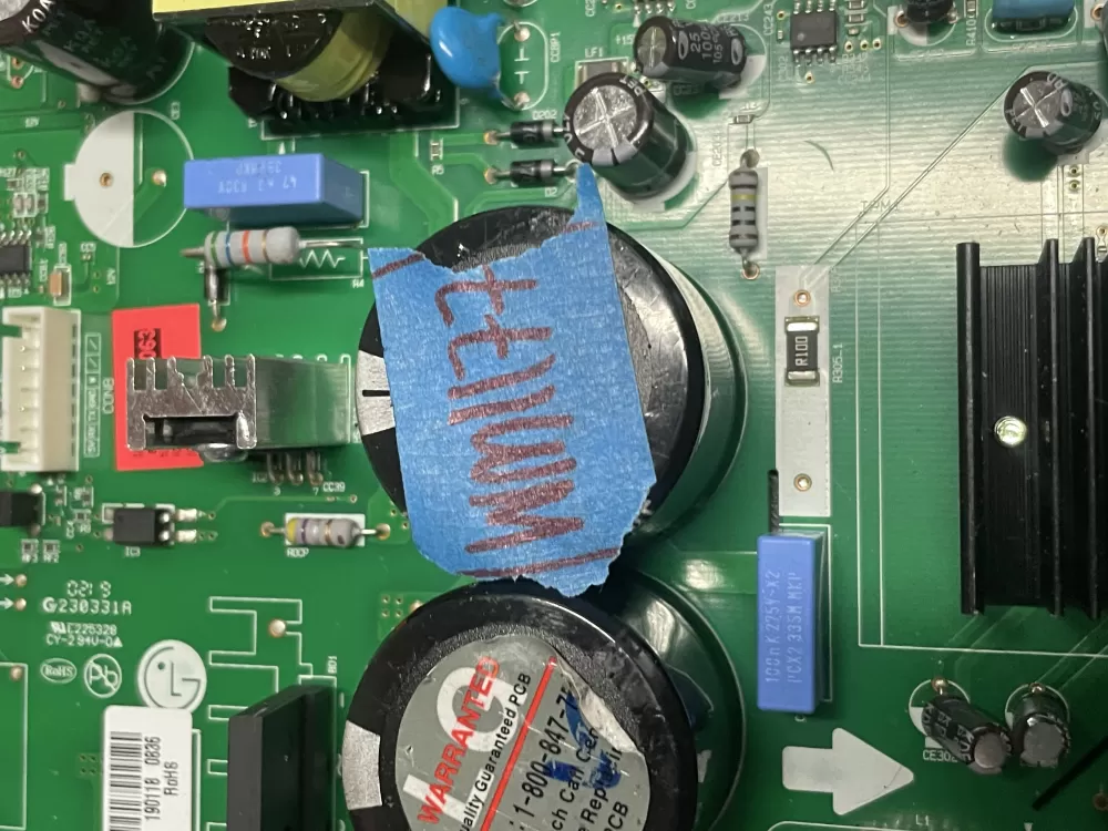 LG PS16223374 EBR8384506340 Refrigerator Control Board AZ12786 | 1177