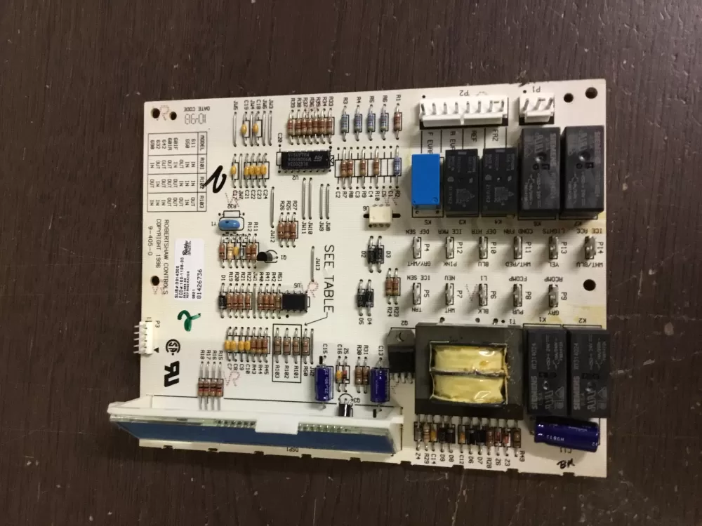 Sub-Zero 3014300  100-1106-00  20A1468-00  81426736 Refrigerator Control Board