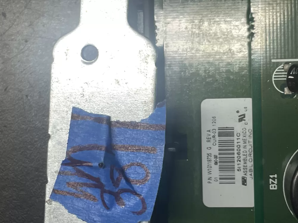 KitchenAid W10460454 Range Oven Display Control Board AZ36505 | Wm381