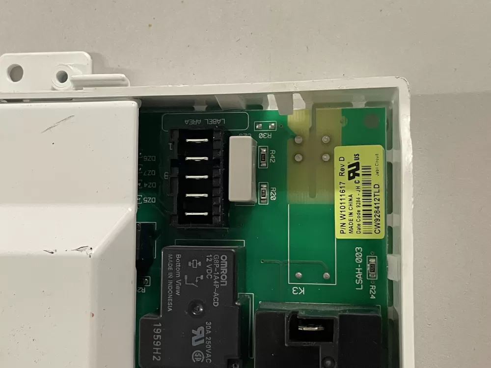 Whirlpool Dryer Control Board WPW10111617 AZ141981 | KM1026
