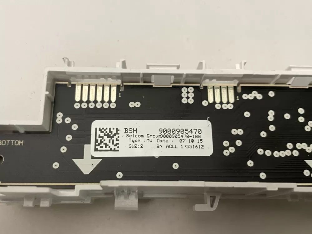 Bosch 9000905470 746432 Dishwasher Control Board AZ104003 | Wm987