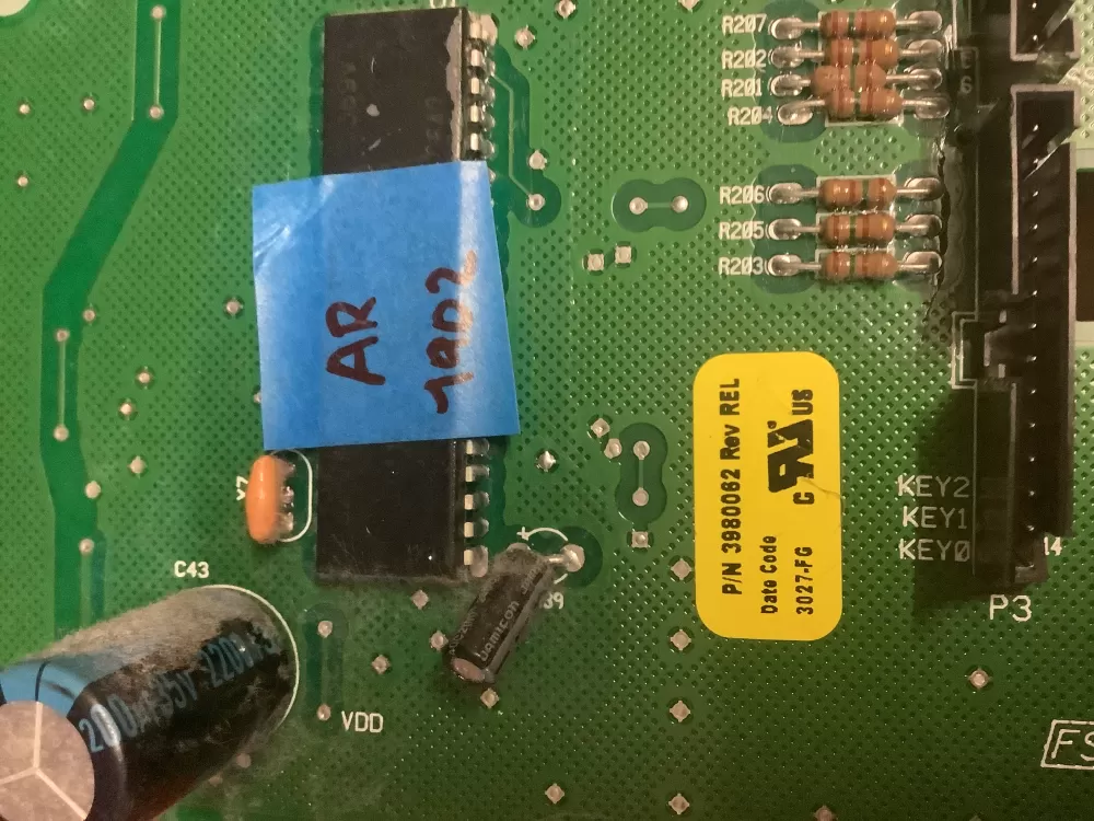 Whirlpool Kenmore WP8546219 3980062 A Dryer Control Board AZ195720 | AR1902