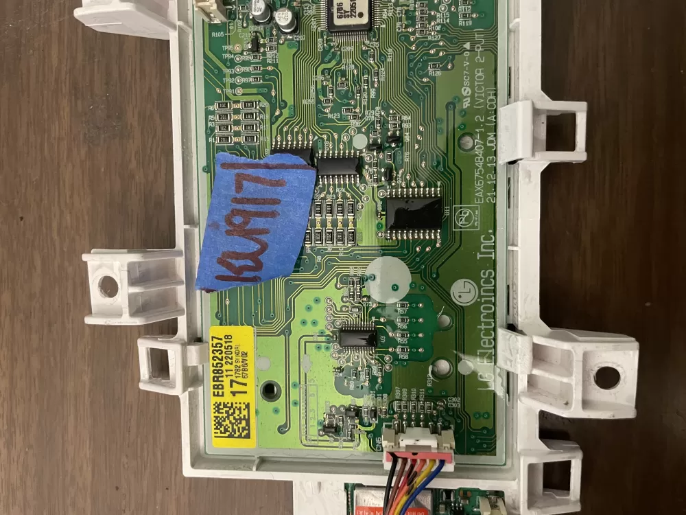 LG EBR85235717 Dryer Control Board Display AZ101250 | KM917