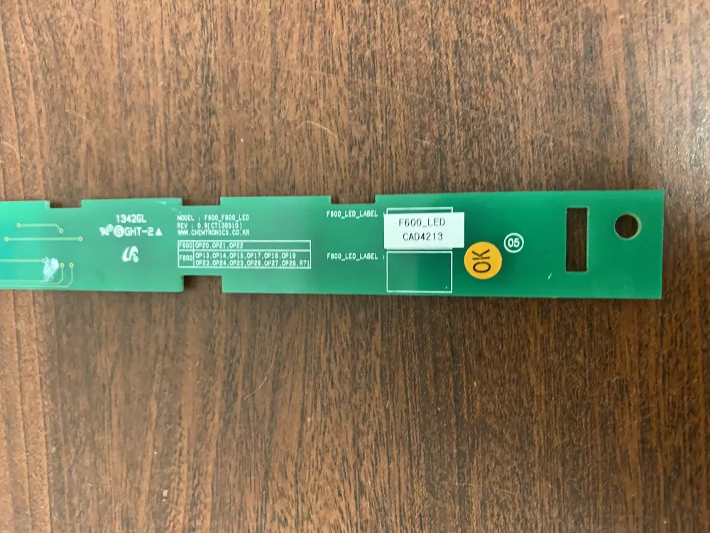 Samsung Dishwasher Display Module DD92-00038A AZ37229 | BK74