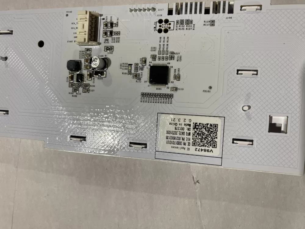 GE Washer 308D1701G101 Control Board AZ176536 | BK713