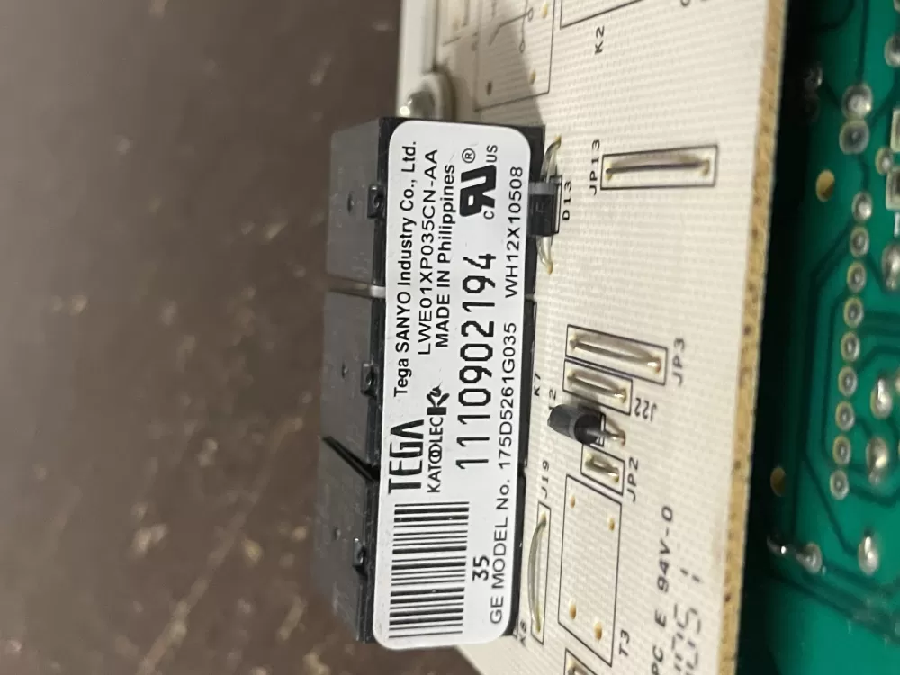 GE 175D5261G035 EBX1129P004 WH12X10508 Washer Control Board AZ46956 | Wm655