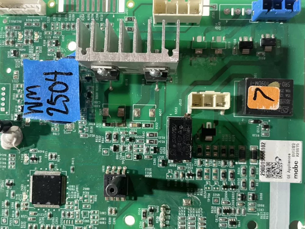 GE Hotpoint 290D1955G102 WH22X35239 Washer Control Board AZ184235 | Wm2504