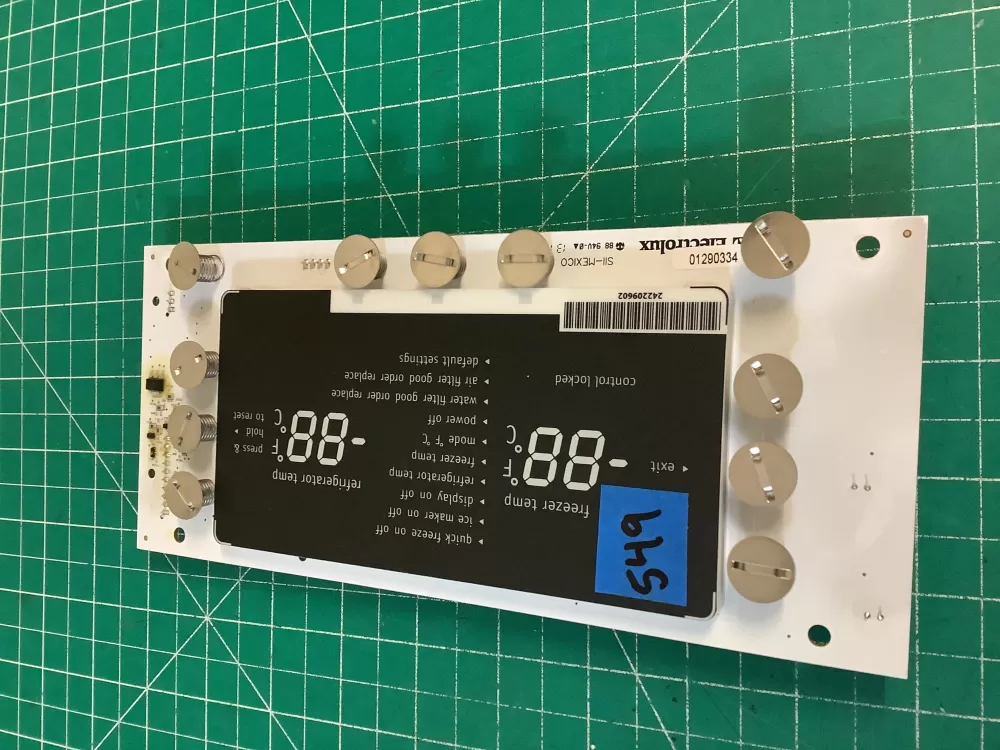 Frigidaire 242209708 Refrigerator Display Control Board AZ226744 | NR549