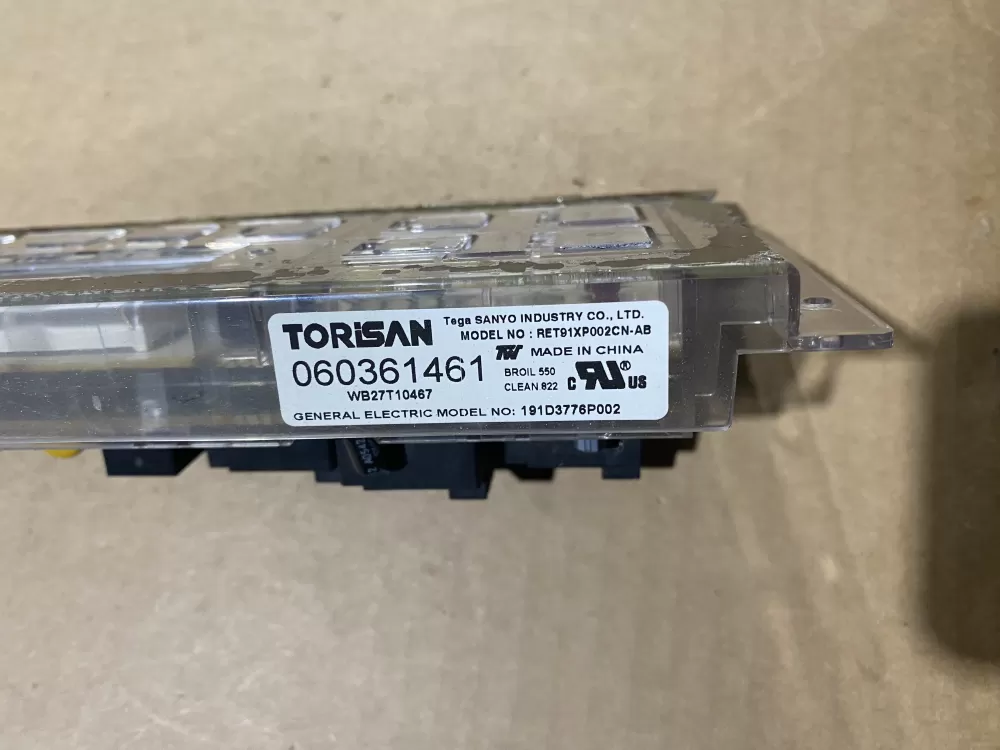 Kenmore Hotpoint GE WB27K10214 Range Control Board AZ118801 | BK2193