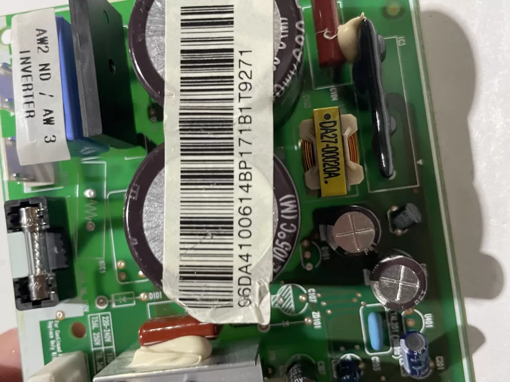 Samsung DA41 00585A 00614B Refrigerator Control Board Inverter AZ169605 | Wm2595