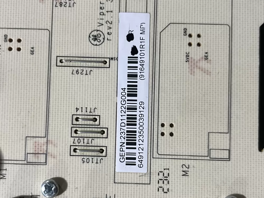 GE 237D1395G017 237D1060G017 237D1122G004 Washer Control Board AZ78339 | Wmv638