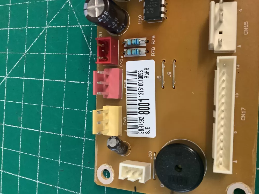 EBR76928001 GE Range Board - Control