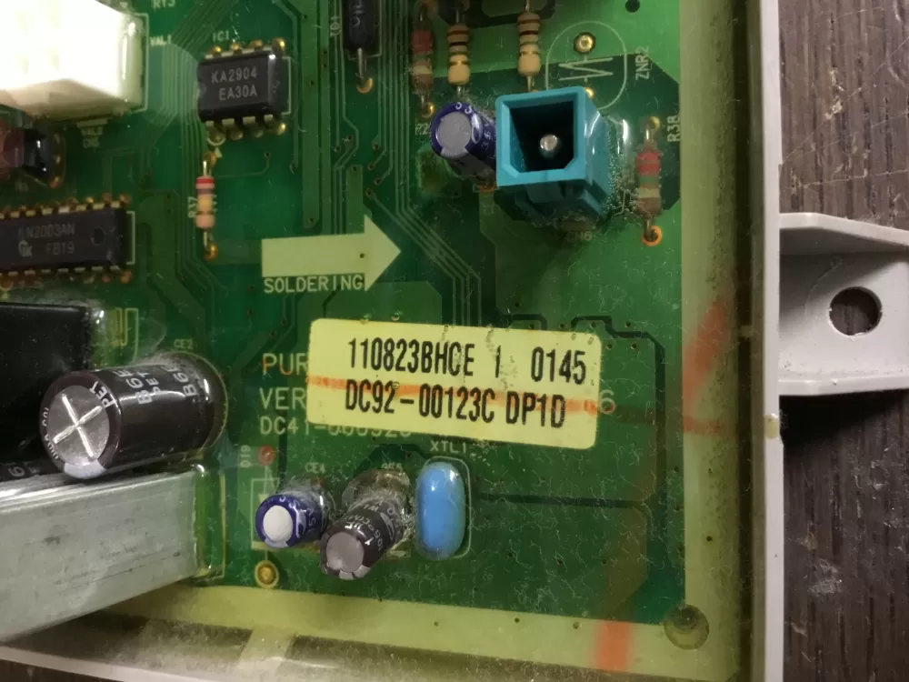 Samsung DC92-00123C Dryer Control Board AZ14558 | NR560