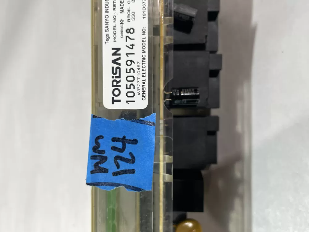 Kenmore Hotpoint GE WB27K10214 Range Control Board AZ205929 | Wm124