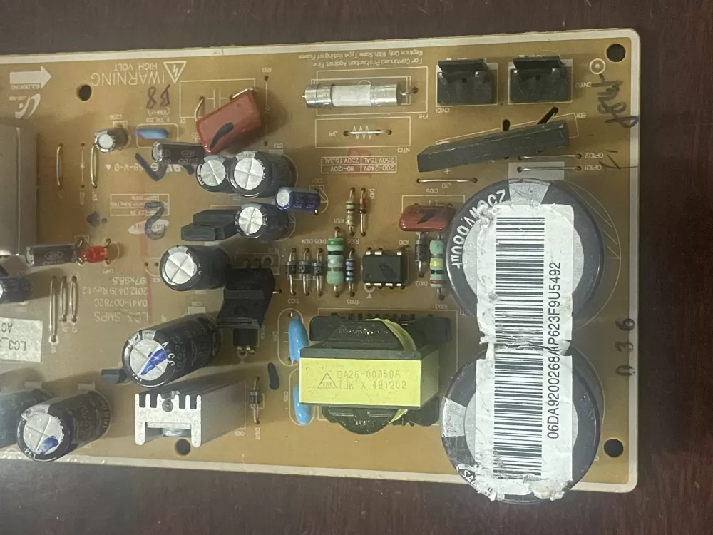 Samsung DA92-00268A Refrigerator Inverter Control Board AZ39690 | KM326