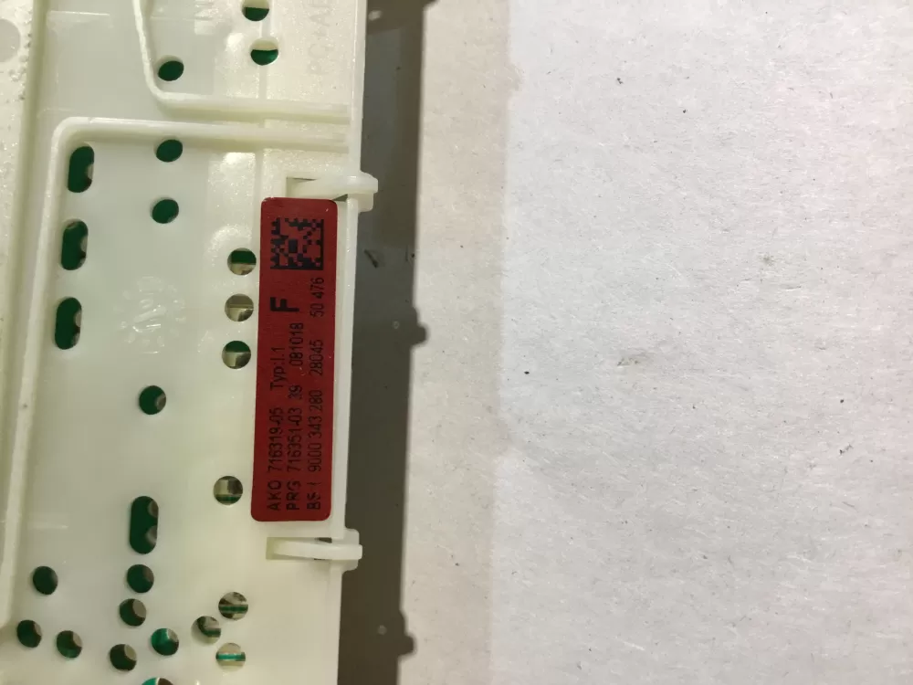 Bosch 716319 05 9000343280 Dishwasher Control Board AZ149903 | BGV770