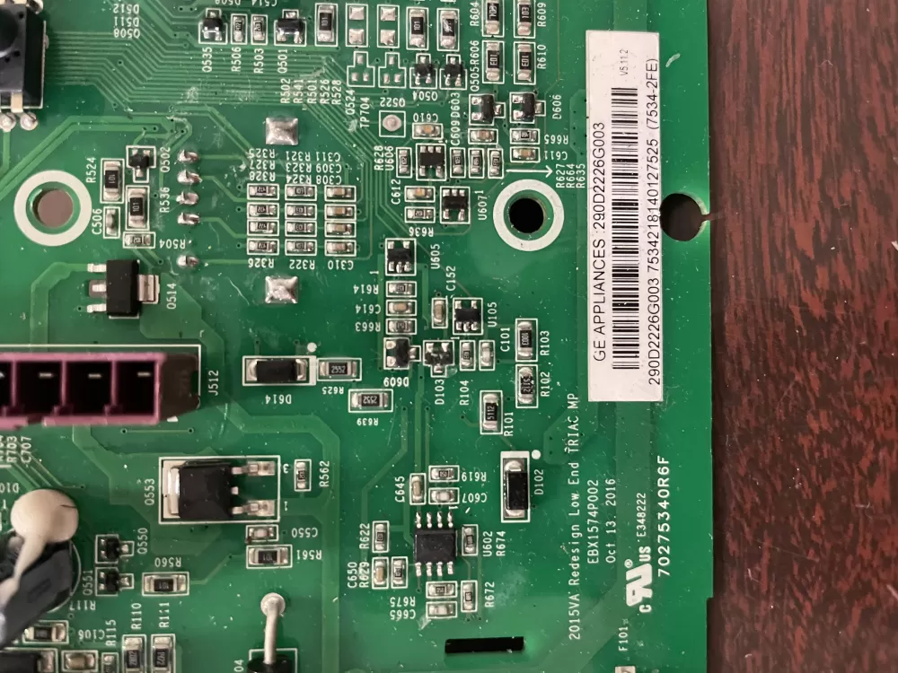 GE WH22X32357 WH22X29556 290D2226G003 WH18X28174 Washer Control Board