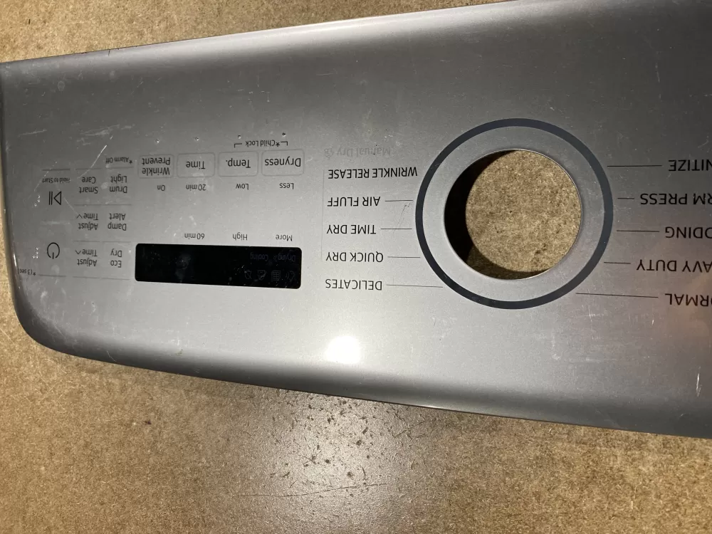 Samsung DC64-03841C Dryer Control Panel AZ75037 | BKV197