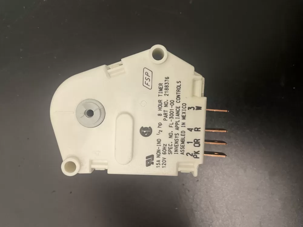 Whirlpool Kenmore W10822278 Refrigerator Defrost Timer AZ97742 | KM647
