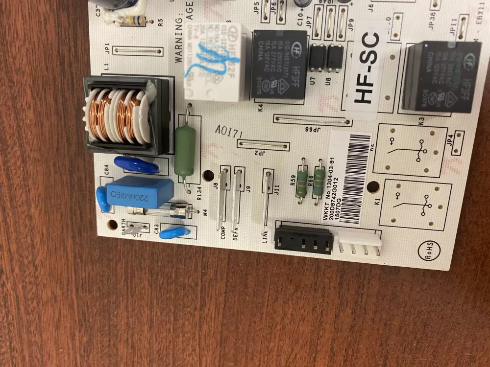 GE 200D9742G012 EBX1110P002 Refrigerator Control Board AZ41615 | BK1720