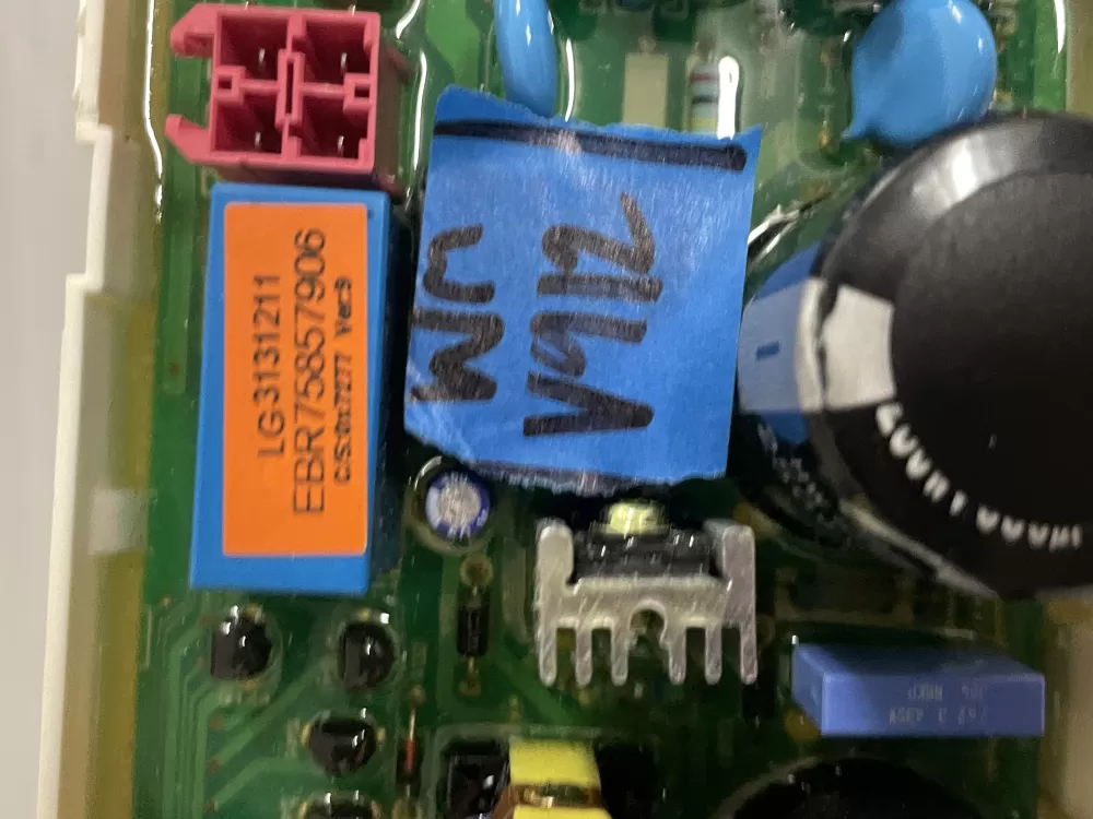 LG EBR75867906 Washer Control Board AZ204777 | Wmv912
