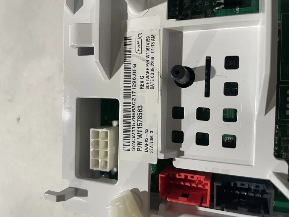 Whirlpool Amana W11578563 W11607637 Washer Control Board Main AZ198994 | Wm2773