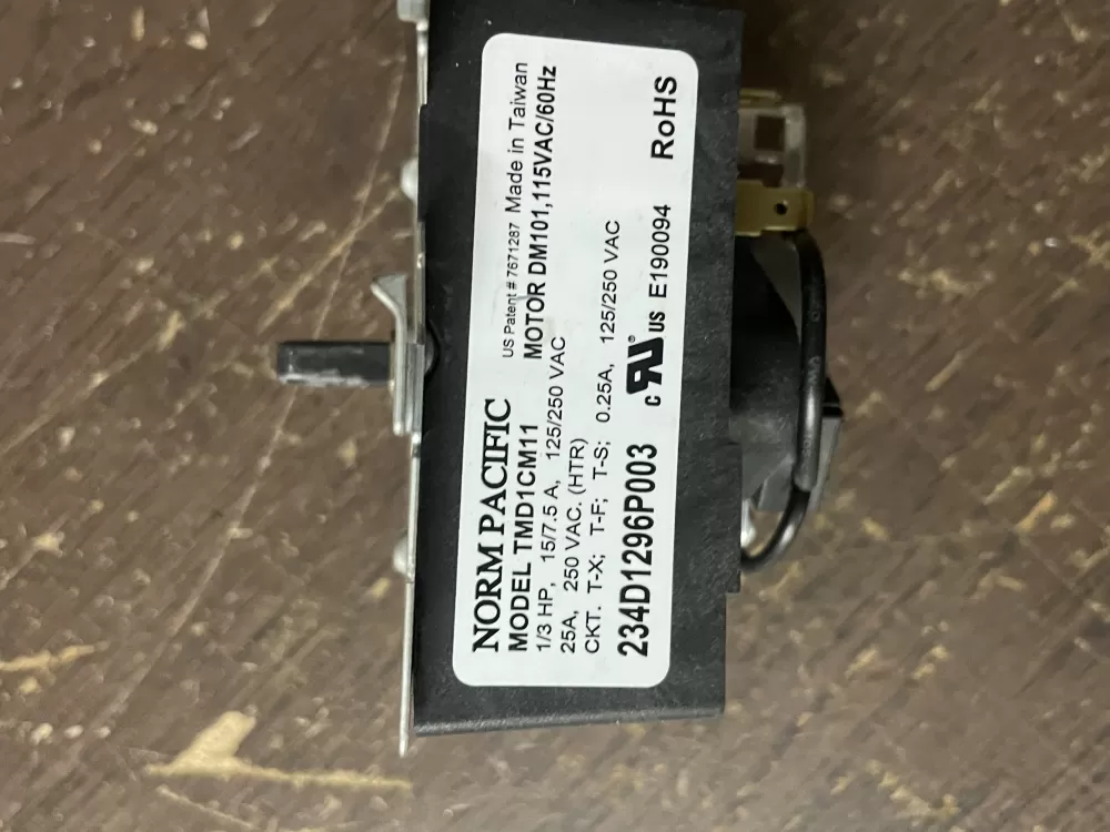 Hotpoint AP5805477 WE4M355 WE4M357 Dryer General Electric Timer AZ43753 | Wm1455