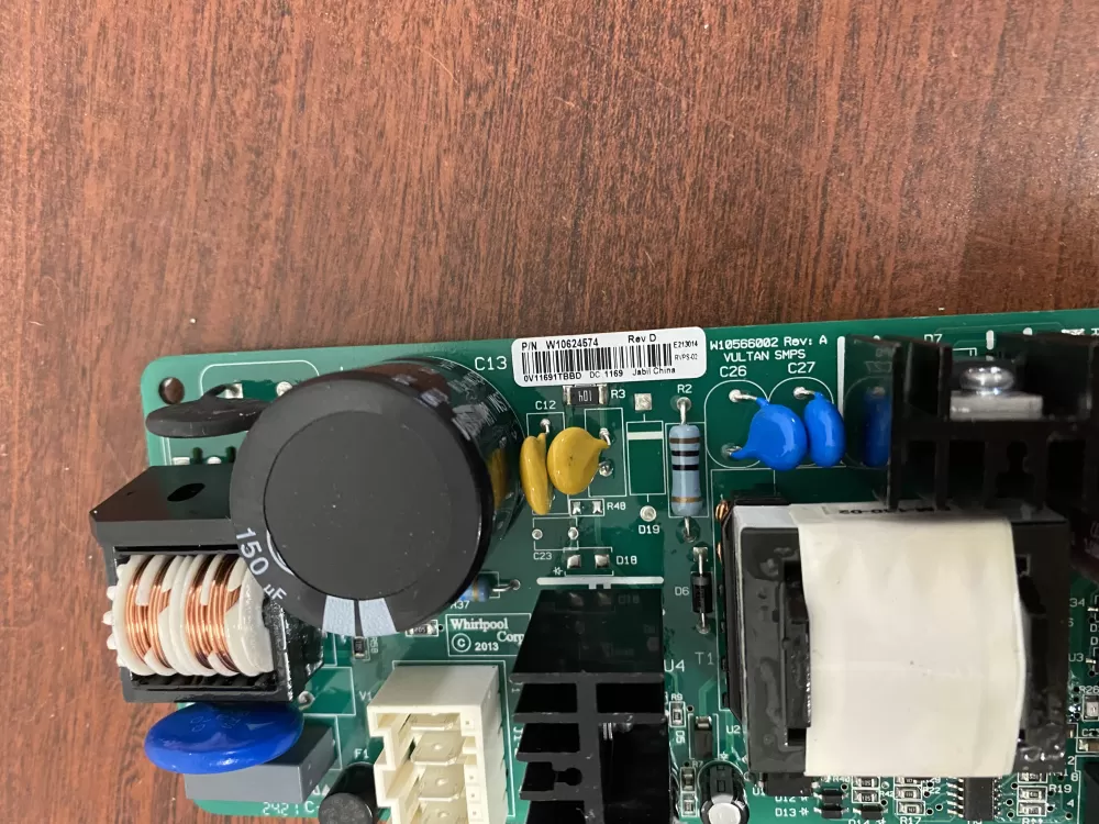 Whirlpool  Maytag  KitchenAid  Jenn-Air W10624574 WPW10624574 PS11756815 Refrigerator Control Board
