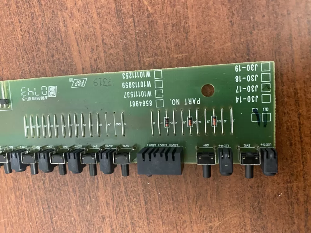 KitchenAid W10111537 Dishwasher Control Board AZ47396 | BK582