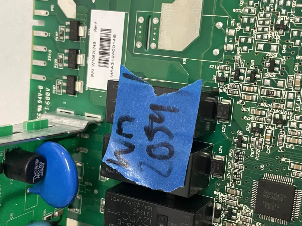Whirlpool W10570739 Washer Control Board AZ221237 | Wm2059