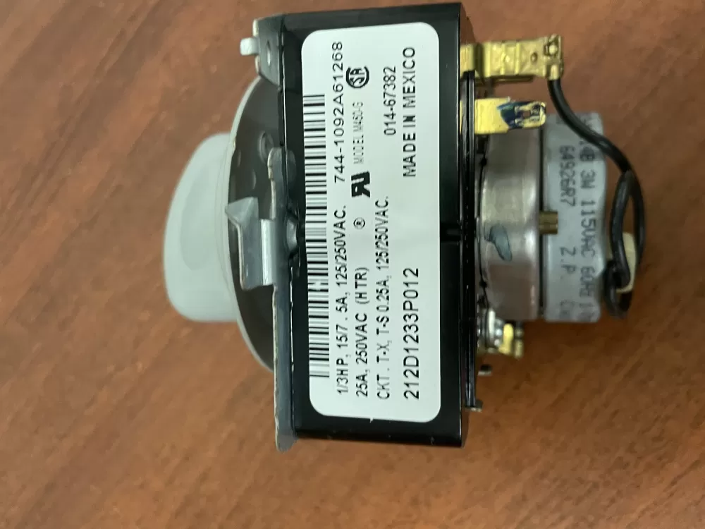 GE 212D1233P012 WE4M364 Dryer Timer AZ52646 | Wm1924