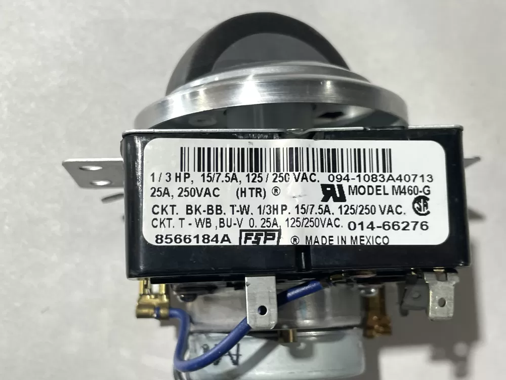 Whirlpool 8566184A 8566184 WP8566184 Dryer Timer AZ104739 | Wm819