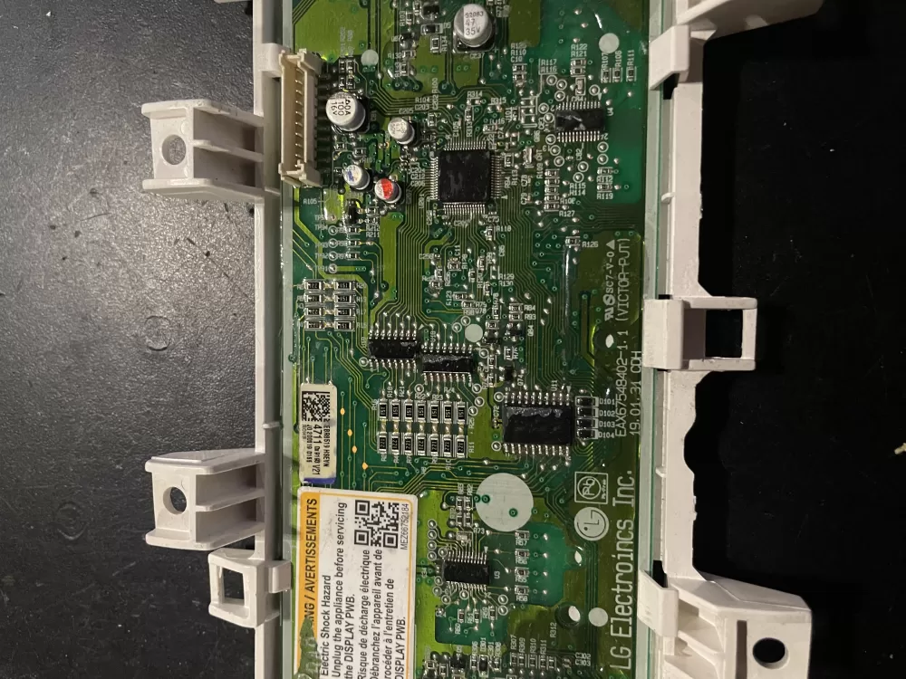 LG EBR85194711 Washer Control Board Panel AZ27176 | KM63