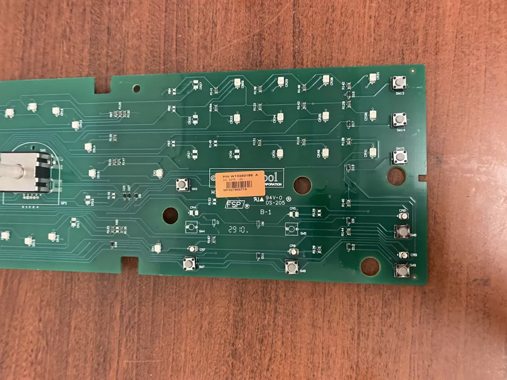 Whirlpool Maytag W10260186 W10258434 Washer Control Board AZ41324 | BK1719