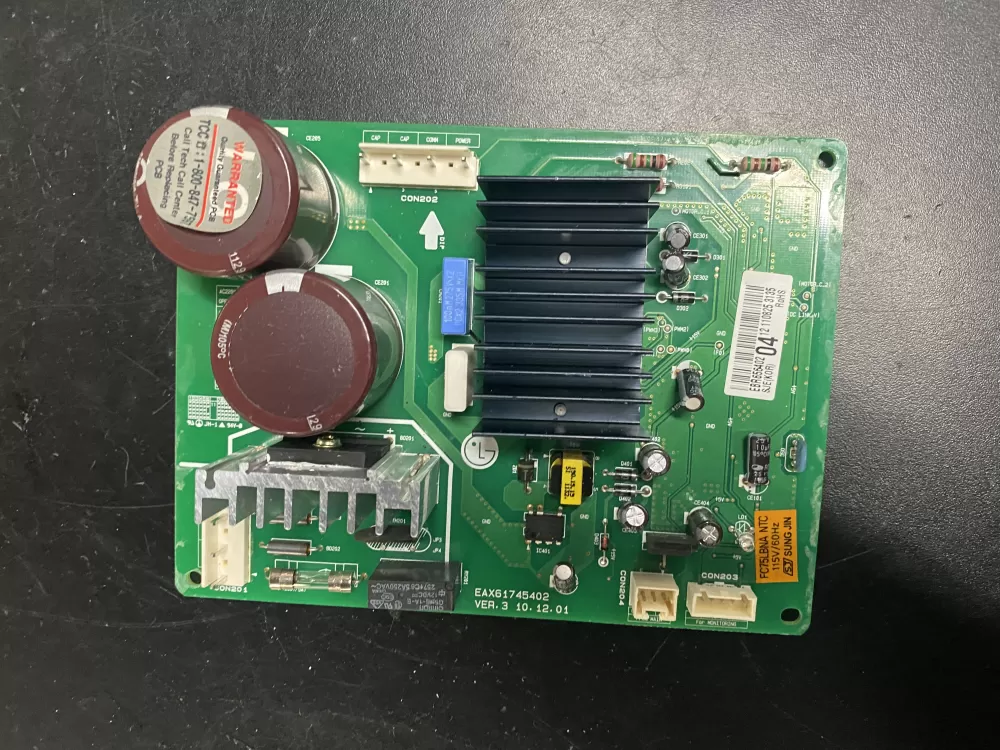 LG  Kenmore AP5604149 EBR65640204 PS3645704 Refrigerator Control Board
