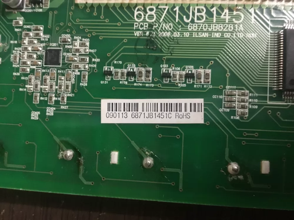 LG Kenmore 6871JB1451C Refrigerator Control Board Dispenser AZ16372 | NR29