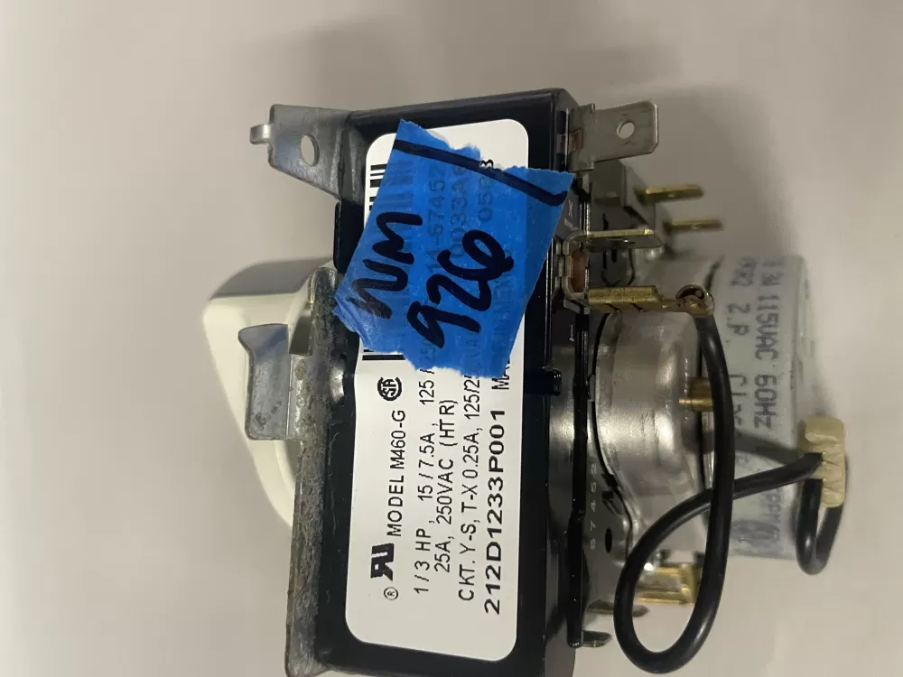 GE 212D1233P001 WE4M353 Dryer Timer AZ232132 | Wm926