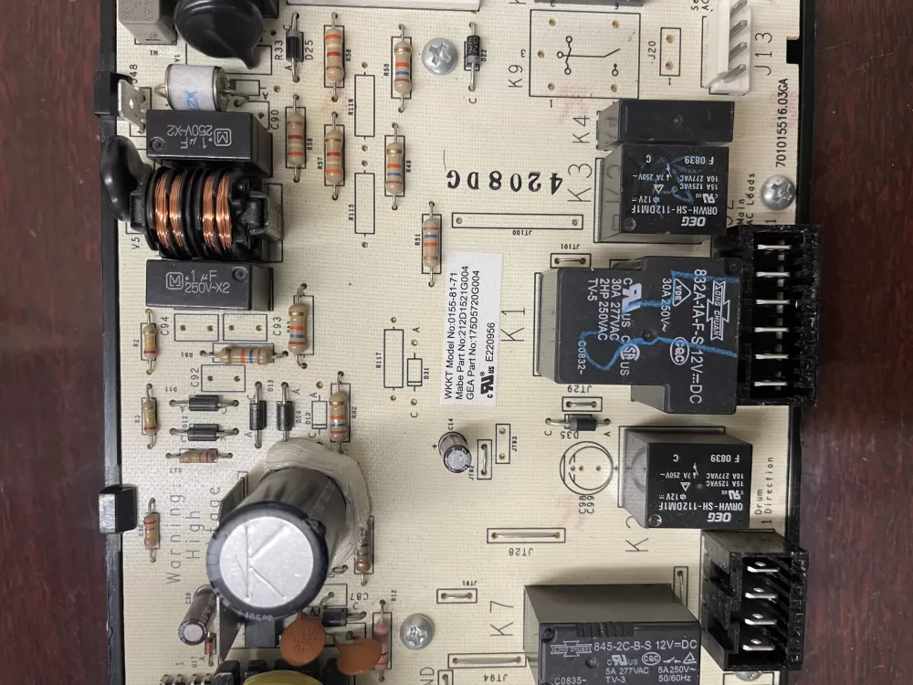 GE 175D5720G004 Dryer Control Board AZ34208 | KMV363