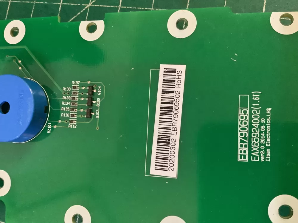 LG Refrigerator Ebr790695 Eax65924002 Dispenser Control Board AZ196526 | NR307