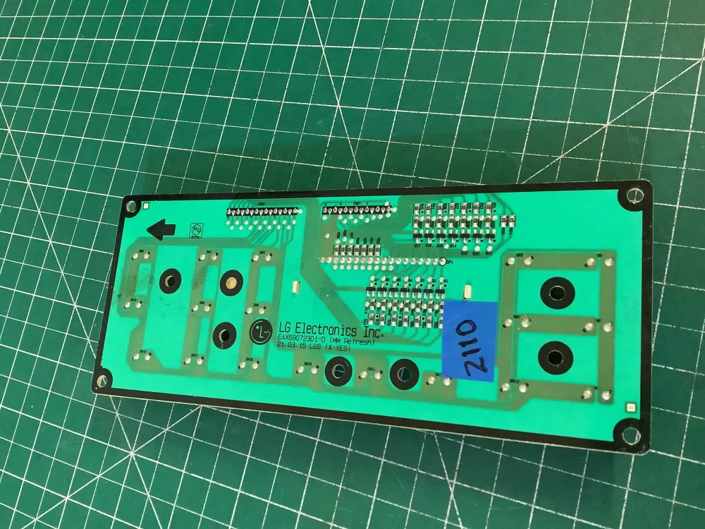 LG EBR89296403 Oven Range UI Display Control Board AZ190172 | NR2110